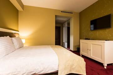 Фото номера Двухместный номер с 1 кроватью Отель Ganzo Boutique Hotel г. Бухарест 25