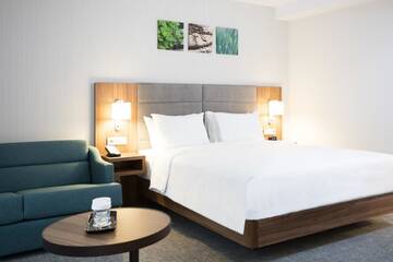 Фото номера Полулюкс с кроватью размера «king-size» Отель Hilton Garden Inn Bucharest г. Бухарест 4