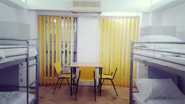 Фото номера Кровать в общем 4-местном номере для мужчин и женщин Хостелы Sleep Inn Hostel г. Бухарест 4