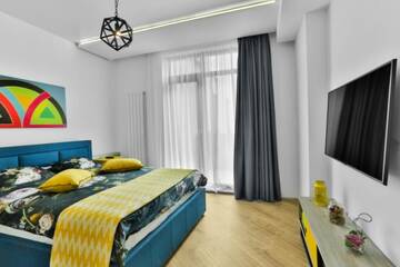 Фото номера Rainbow Two Bedrooms Apartment Апарт-отели Novum Aparthotel г. Бухарест 20