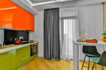 Фото номера Rainbow Two Bedrooms Apartment Апарт-отели Novum Aparthotel г. Бухарест 17