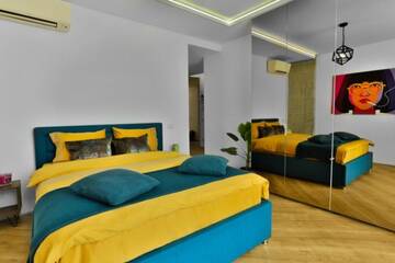 Фото номера Rainbow Two Bedrooms Apartment Апарт-отели Novum Aparthotel г. Бухарест 14