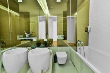 Фото номера Rainbow Two Bedrooms Apartment Апарт-отели Novum Aparthotel г. Бухарест 25