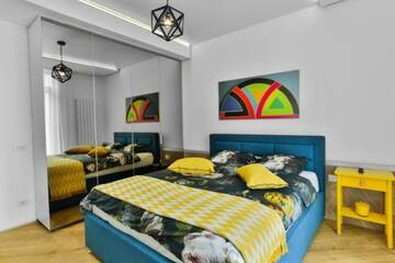 Фото номера Rainbow Two Bedrooms Apartment Апарт-отели Novum Aparthotel г. Бухарест 8