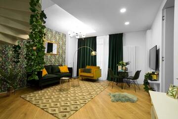 Фото номера Green Duplex Апарт-отели Novum Aparthotel г. Бухарест 2