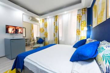 Фото номера Стандартный двухместный номер с 1 кроватью Отель Relax Comfort Suites Hotel г. Бухарест 6