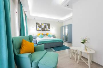 Фото номера Стандартный двухместный номер с 1 кроватью Отель Relax Comfort Suites Hotel г. Бухарест 8