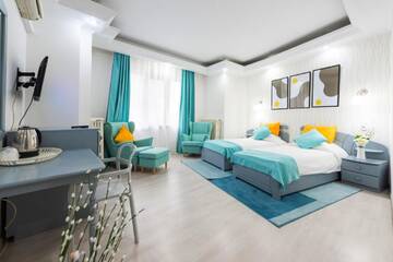Фото номера Двухместный номер с 2 отдельными кроватями Отель Relax Comfort Suites Hotel г. Бухарест 8