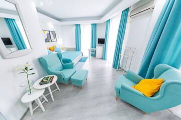 Фото номера Улучшенный двухместный номер с 1 кроватью Отель Relax Comfort Suites Hotel г. Бухарест 6