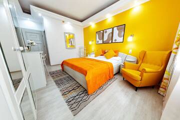 Фото номера Стандартный двухместный номер с 1 кроватью Отель Relax Comfort Suites Hotel г. Бухарест 14