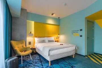 Фото номера Стандартный двухместный номер с 1 кроватью Отель ibis Styles Bucharest Erbas г. Бухарест 6