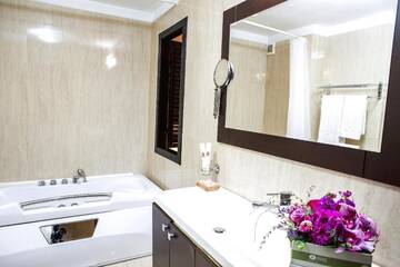 Фото номера Улучшенные апартаменты с 2 спальнями Отель Phoenicia Suites Baneasa г. Бухарест 16