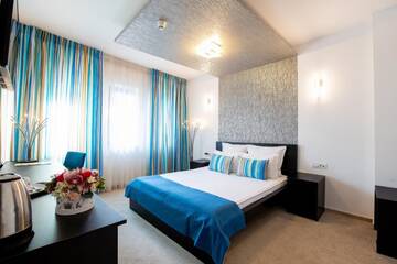 Фото номера Апартаменты с 2 спальнями Отель Hotel Duke Romana г. Бухарест 10