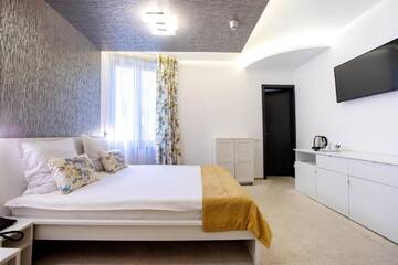 Фото номера Апартаменты с 2 спальнями Отель Hotel Duke Romana г. Бухарест 6