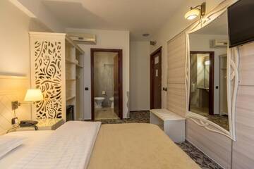 Фото номера Стандартный одноместный номер Отель Siqua Hotel г. Бухарест 8