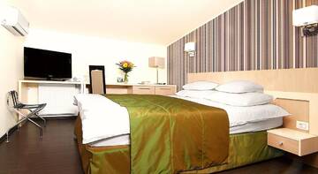Фото номера Стандартный номер с кроватью размера &quot;queen-size&quot; Отель Hotel Trianon г. Бухарест 5