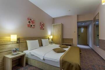 Фото номера Стандартный двухместный номер с 1 кроватью Отель RIN Grand Hotel г. Бухарест 7