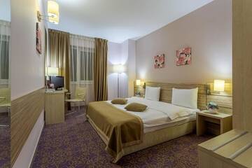 Фото номера Стандартный двухместный номер с 1 кроватью Отель RIN Grand Hotel г. Бухарест 9