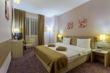 Фото номера Стандартный двухместный номер с 1 кроватью Отель RIN Grand Hotel г. Бухарест 10