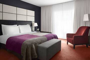 Фото номера Люкс с посещением лаунж-зала Отель Radisson Blu Hotel Bucharest г. Бухарест 5