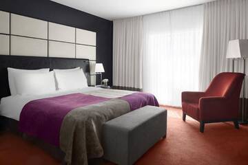 Фото номера Люкс с посещением лаунж-зала Отель Radisson Blu Hotel Bucharest г. Бухарест 2