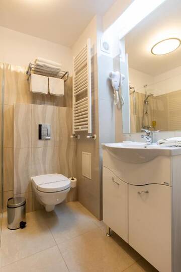 Фото номера Двухместный номер эконом-класса с 1 кроватью Отель Hotel Duke Armeneasca - Ex Tempo г. Бухарест 7