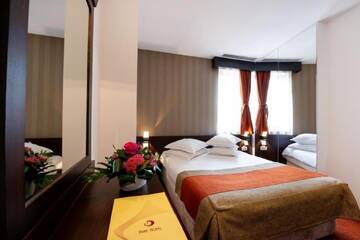 Фото номера Двухместный номер эконом-класса с 1 кроватью Отель Hotel Duke Armeneasca - Ex Tempo г. Бухарест 9