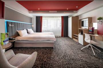 Фото номера Стандартный номер Апарт-отели Park Inn by Radisson Bucharest Hotel &amp; Residence г. Бухарест 5