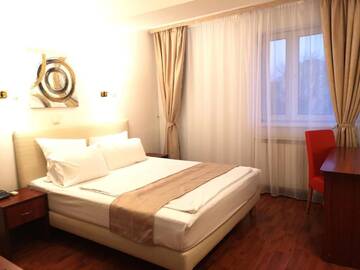 Фото номера Стандартный двухместный номер с 1 кроватью Отель Atrium Hotel Bucharest City Center г. Бухарест 28