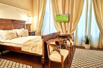 Фото номера Улучшенный двухместный люкс с 1 кроватью Отель Grand Hotel Continental г. Бухарест 9