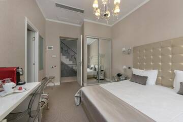 Фото номера Стандартный двухместный номер с 1 кроватью Отель Hotel Boutique Vila Arte г. Бухарест 14
