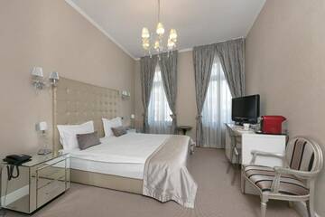 Фото номера Стандартный двухместный номер с 1 кроватью Отель Hotel Boutique Vila Arte г. Бухарест 13