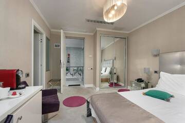 Фото номера Стандартный двухместный номер с 1 кроватью Отель Hotel Boutique Vila Arte г. Бухарест 20